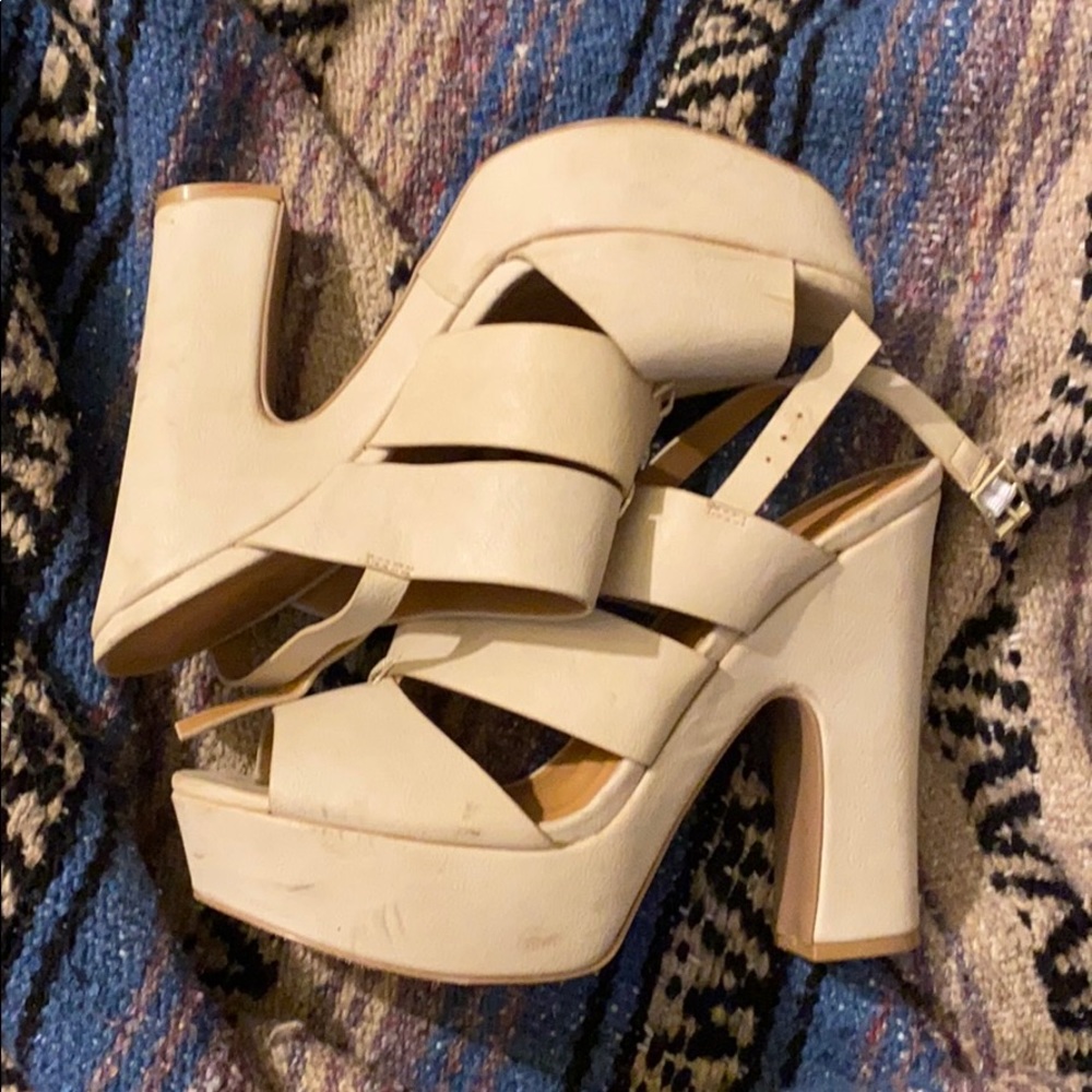 Charlotte Russe Nude Heels